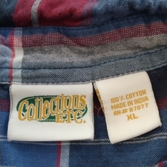 Women's XL Collections ETC. Button Down Shirt 🎽 - Picture 4 of 9